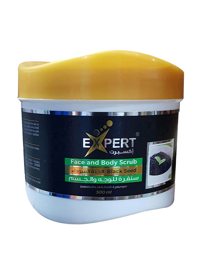 EXPERT Face And Body Scrub Seed Black 500ml