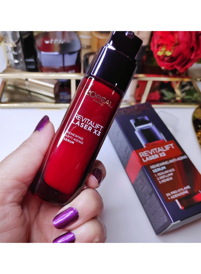 L'OREAL PARIS - Revitalift Laser X3 Vitamin C Red/Black 30ml - Image 1
