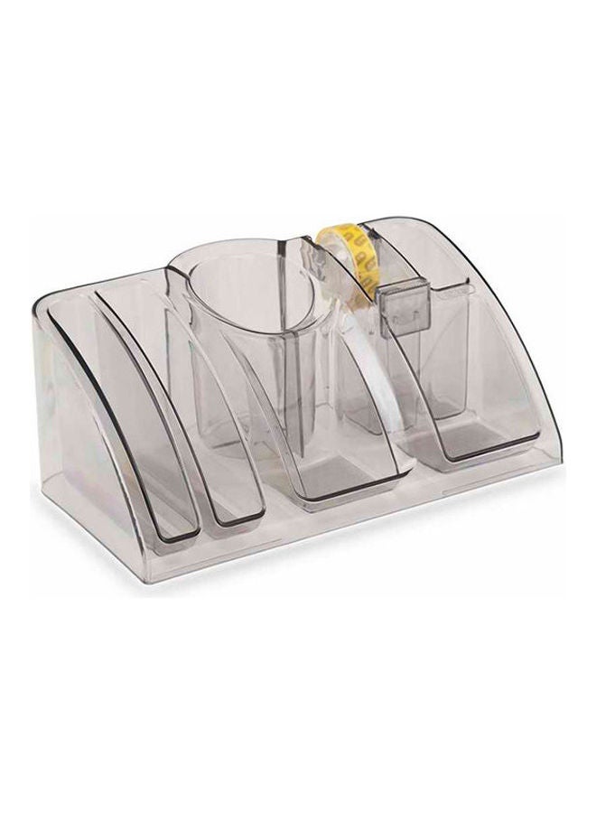 MAS - Diamond Desk Transparent Black - Image 1