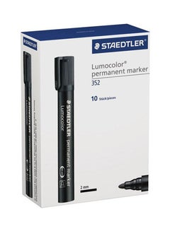 STAEDTLER Permanent Marker 352 With Bullet Tip Box Of 10 Black Egypt ...