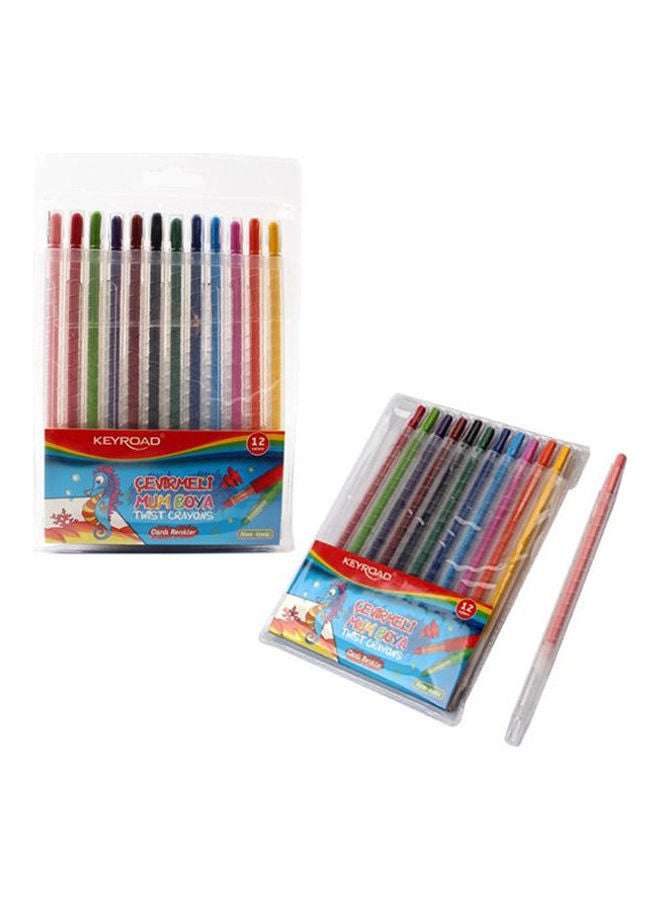 Wax Twist Crayon Colors Multicolour