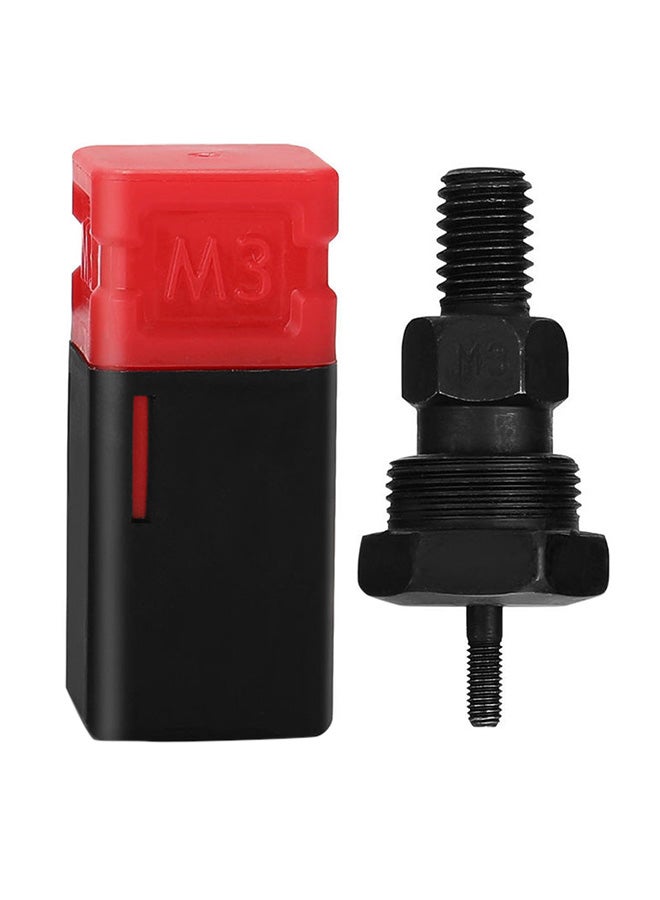 Riveter Machine Accessory Black/Red 5.8x2.5x2.5cm - Image 1