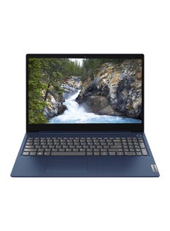 IdeaPad 3 15ADA05 Laptop With 15.6-Inch Display AMD Ryzen 5 3500U Processor/8GB RAM/512GB SSD/DOS(Without Windows)/Integrated AMD Radeon Vega 8 Graphics English/Arabic Abyss Blue