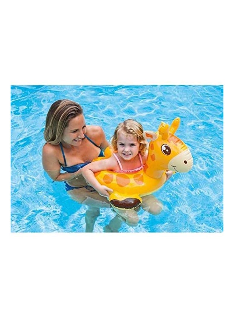 INTEX Assorted Inflatable Animal Split Swim Ring 77x55cm - Image 3