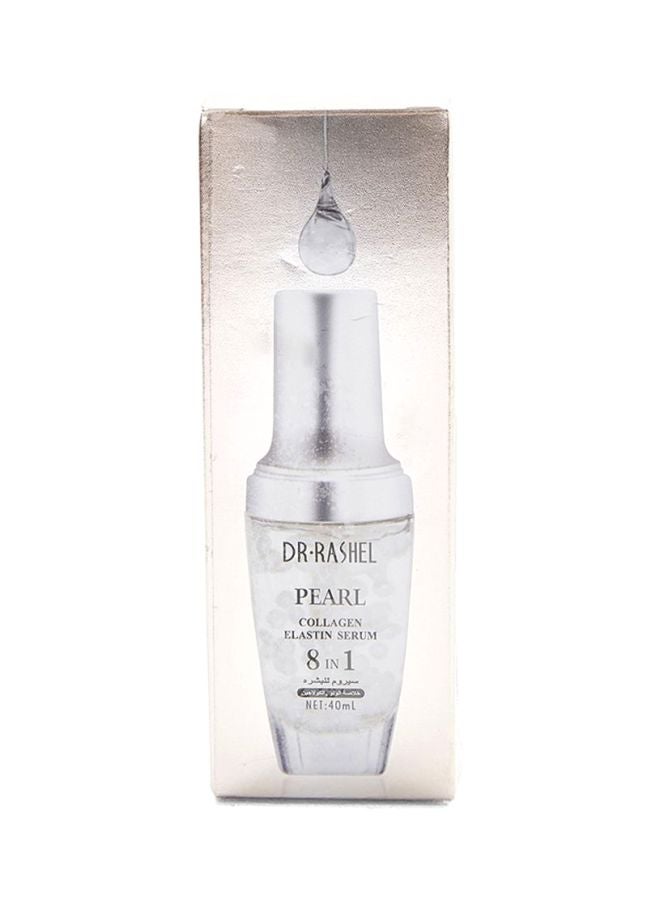 DR. RASHEL - Pearl Collagen Elastin Facial Serum Silver/White 40ml - Image 1