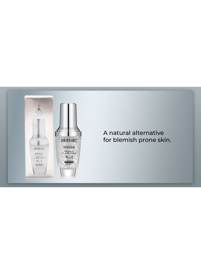 DR. RASHEL - Pearl Collagen Elastin Facial Serum Silver/White 40ml - Image 1