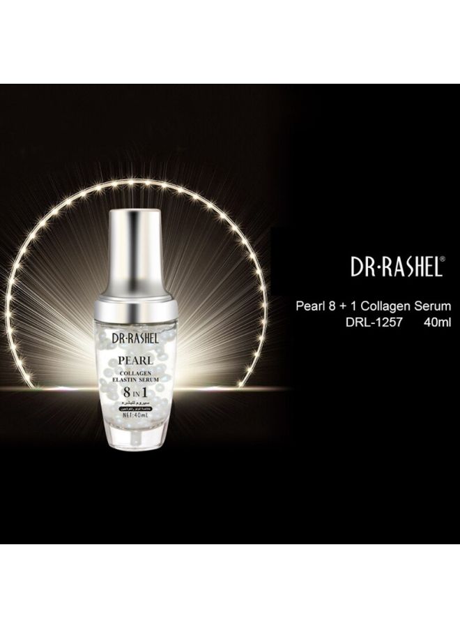 DR. RASHEL - Pearl Collagen Elastin Facial Serum Silver/White 40ml - Image 1