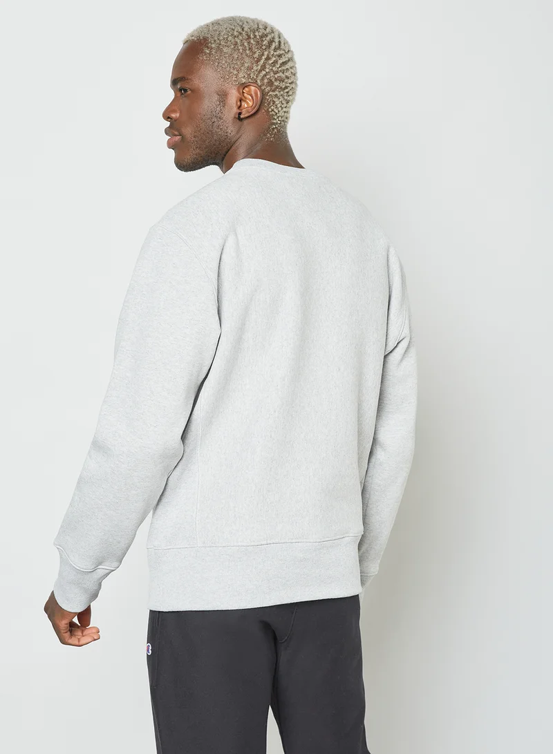 Champion Crewneck Sweatshirt Grey