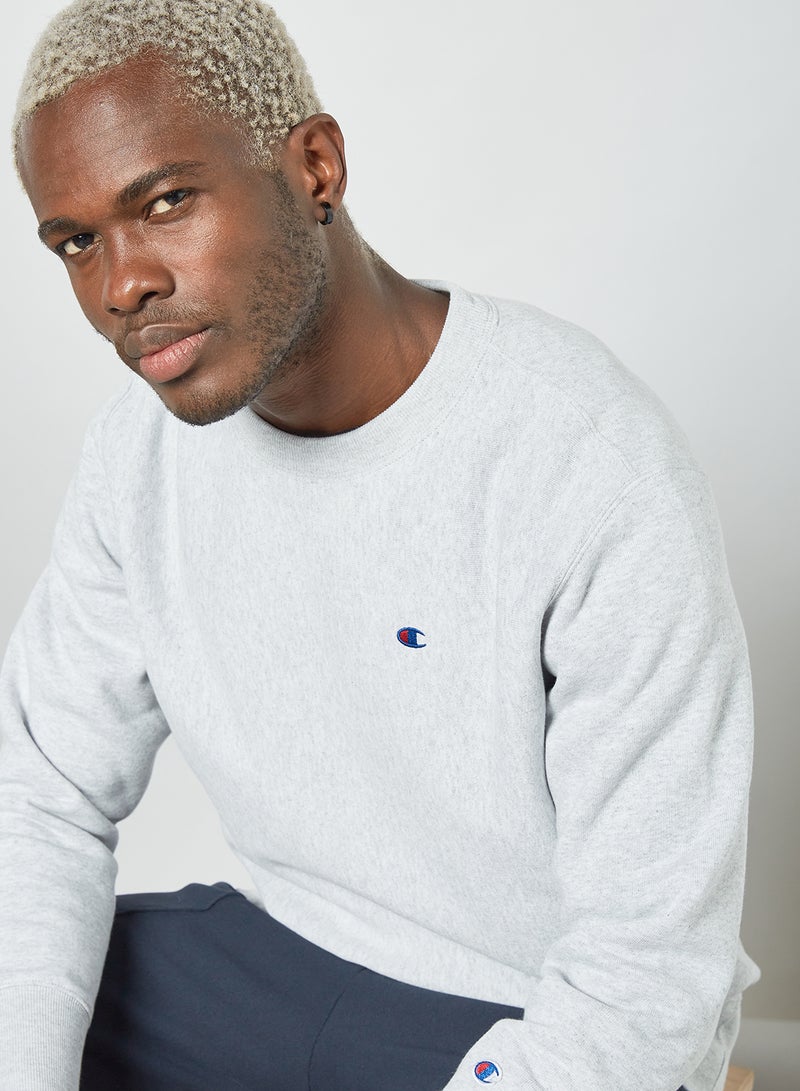 Champion - Reverse Weave Crewneck Sweatshirt Grey - Image 1