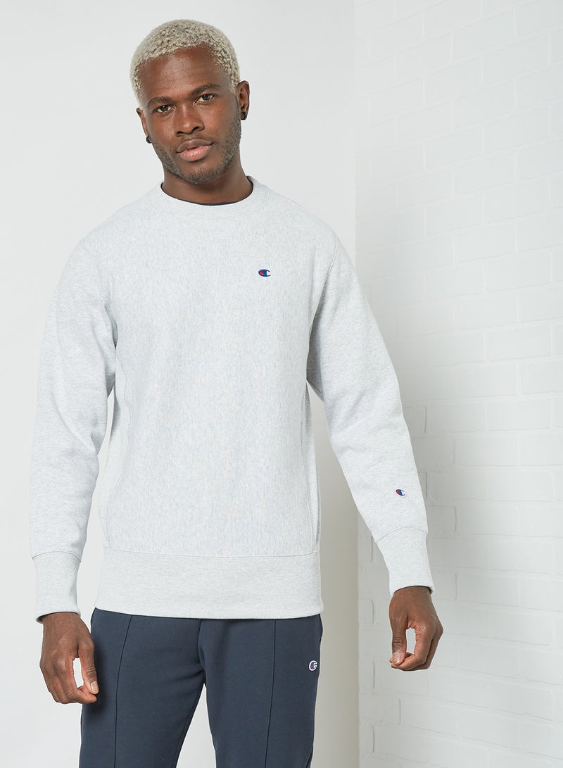 Champion - Reverse Weave Crewneck Sweatshirt Grey - Image 1