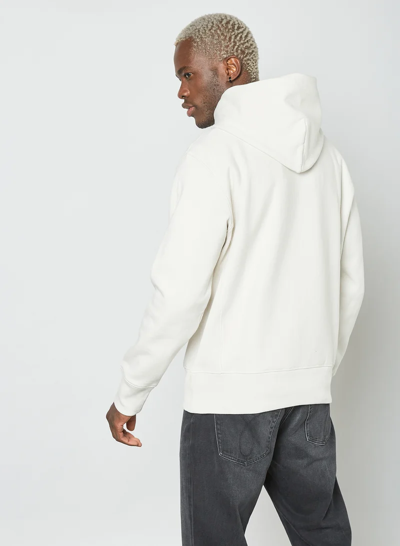 Champion College Reverse Weave Hoodie White