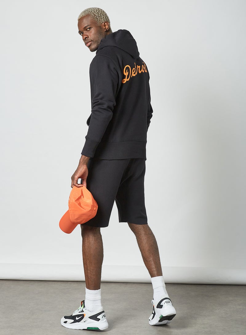 Champion - Detroit MLB Reverse Weave Hoodie Black - Image 1