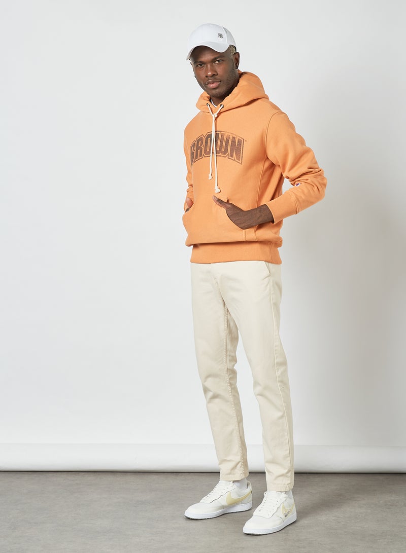 College Reverse Weave Hoodie Orange - v1622549761/N42775155V_4