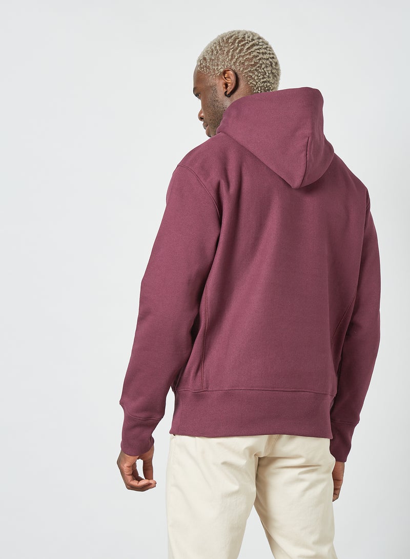 Champion - College Reverse Weave Hoodie Purple - Image 1