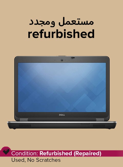 Refurbished - Latitude E6440 (2014) Laptop With 14-Inch Display,Intel Core i5 Processor/4th Gen/4GB RAM/500GB HDD/Integrated Graphics English Silver