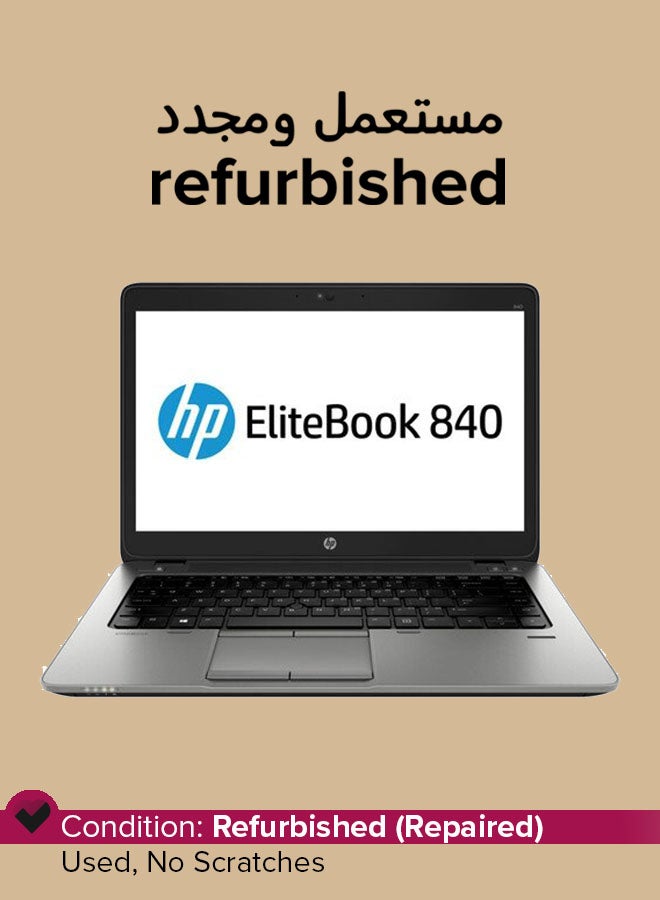 HP Refurbished - EliteBook 840-G1 (2013) Laptop With 14-Inch Display,Intel Core i5 Processor/4th Gen/4GB RAM/500GB HDD/Integrated Graphics Black Black  - Image 1