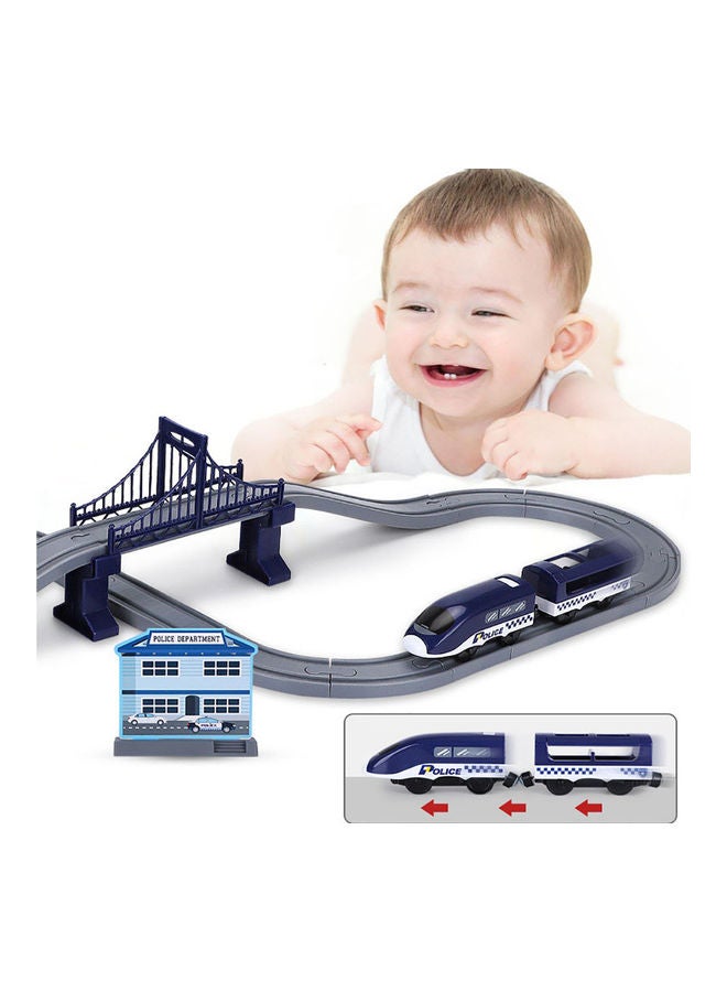 VILILY 66-Piece Toy Train Set Multicolour - Image 1
