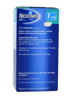 gsk Nicotinell Lozenge - Mint 1mg  - Image 2