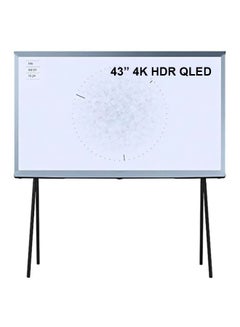 43-Inch Serif 4K HDR Smart QLED TV (2020) QA43LS01TBUXZN Blue