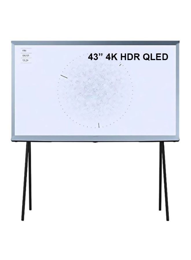 Samsung - 43-Inch Serif 4K HDR Smart QLED TV (2020) QA43LS01TBUXZN Blue - Image 1