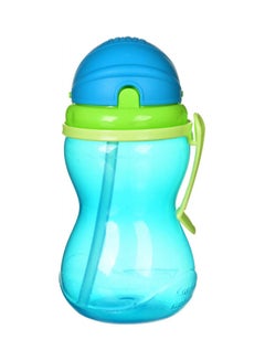 Canpol babies Canpol babies Sport Cup with Silicon Flip-top Straw 370ml green  - Image 1