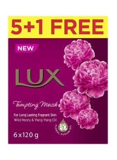 Lux Tempting Musk Beauty Soap Pack of 6 120grams 