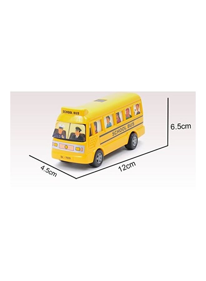 Mini School Bus Play Vehicle Yellow