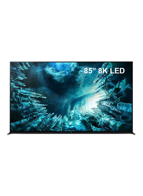85-Inch Full Array LED 8K High Dynamic Range Smart Android TV KD85Z8H Black