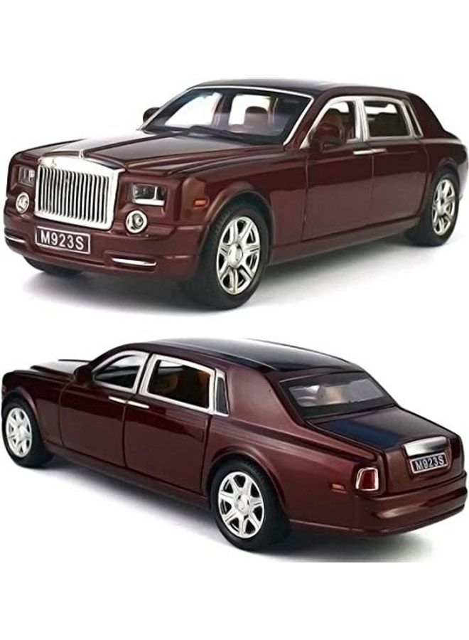 vGRASSP Rolls-Royce Phantom Die-Cast Car Red 8inch - Image 2
