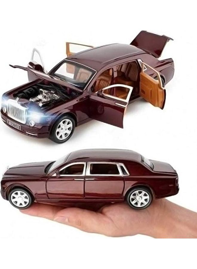 vGRASSP Rolls-Royce Phantom Die-Cast Car Red 8inch - Image 3