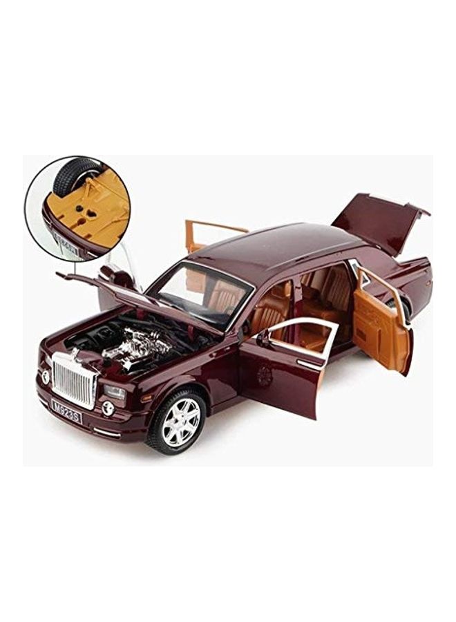 توي شاين سيارة رولز رويس سيدان مصبوبة بني - Image 2
