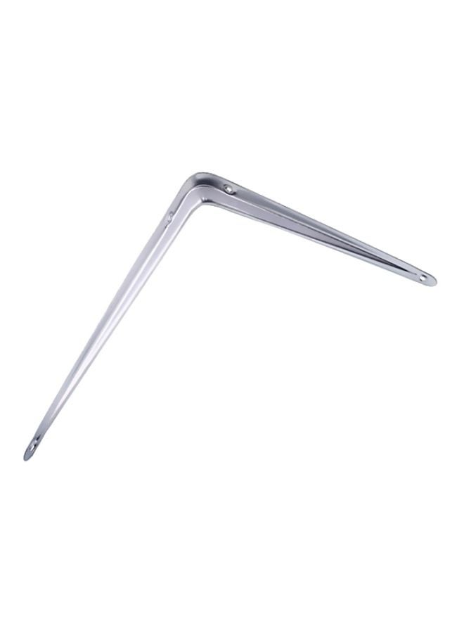 LAWAZIM - Portable Right Angle Shelf Bracket Silver 8x10x0.09cm - Image 1