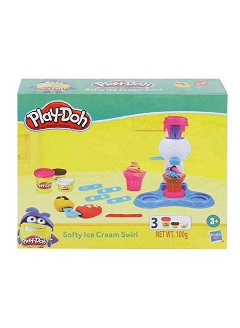 Softy Ice Cream Swirl Playset multicolour