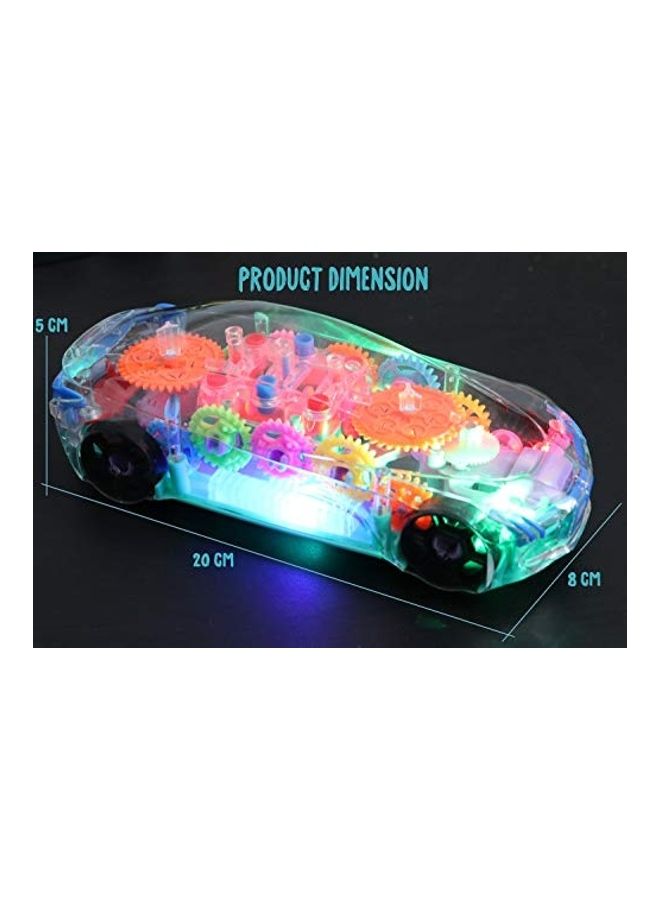 زيست فور تويز لعبة موسيقية دوارة بزاوية 360 درجة للسيارة متعدد الألوان 4x9x4بوصة - Image 2