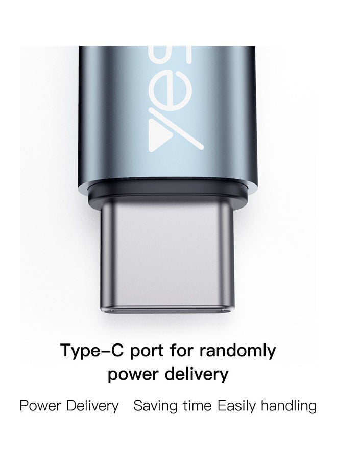 Yesido - Type C To Type C 60W Data Sync And Super Fast Charger Cable Black - Image 1