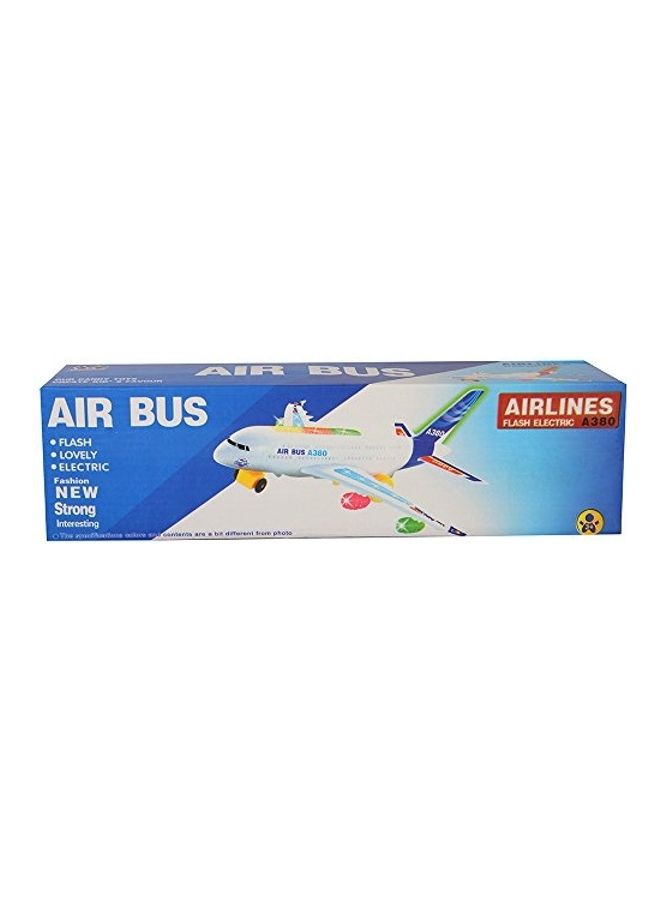 Zest 4 Toyz Air Bus Plane Toy White  - Image 2