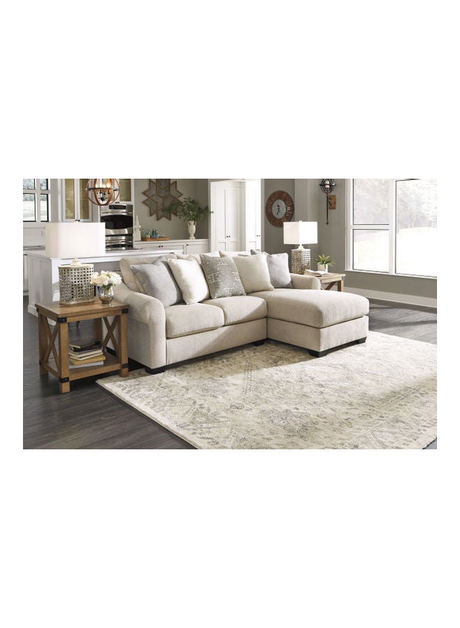 Ashley Carnaby Right-Arm Facing Corner Chaise Linen 39x69x39inch  - Image 2