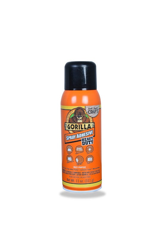 Gorilla Heavy Duty Spray Adhesive Orange/Black  - Image 1