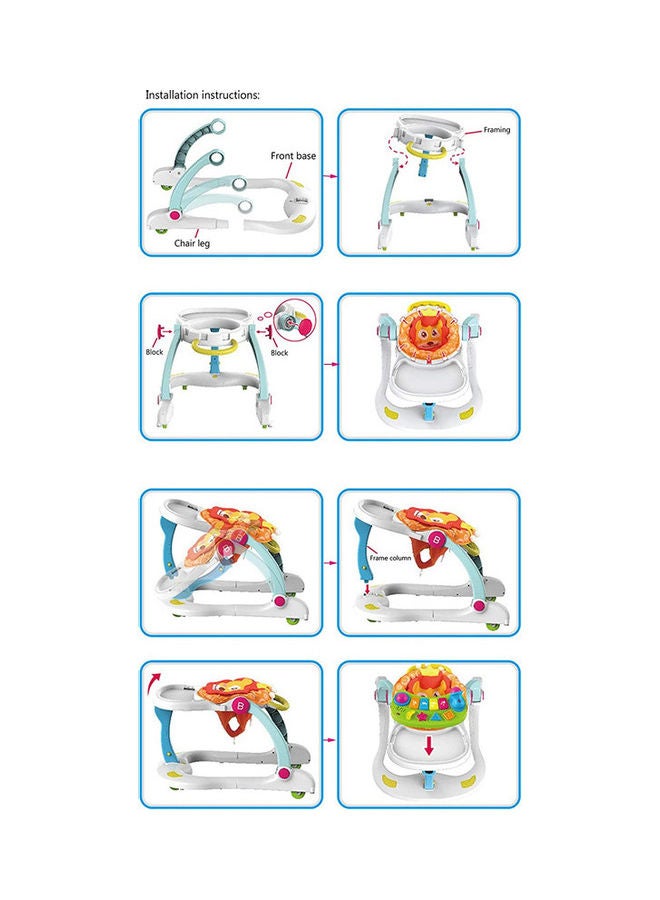 Dubkart Multi-Functional Baby Walker With Music - Image 2