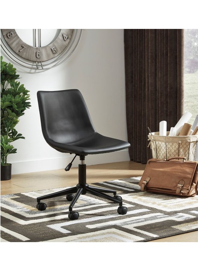 Ashley Revolving Office Chair Black 23x24x34inch  - Image 2