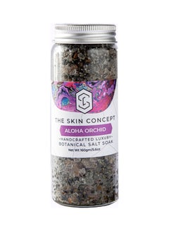 THE SKIN CONCEPT Aloha Orchid Botanical Salt Soak Brown/Black 160grams 