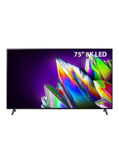 75-Inch NanoCell 8K Smart LED TV 75NANO97VNA Black/Grey