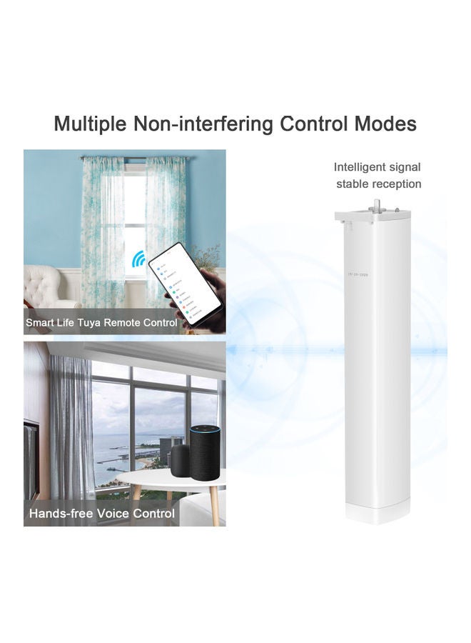 Intelligent Curtain Blind Switch Silver - Image 3