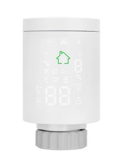 Generic Intelligent Programmable Voice Control Thermostatic Radiator White  - Image 1
