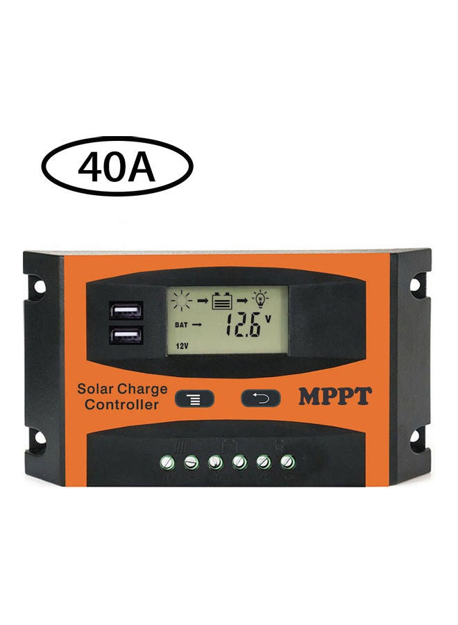 Solar Charge Controller Orange/Black - Image 2