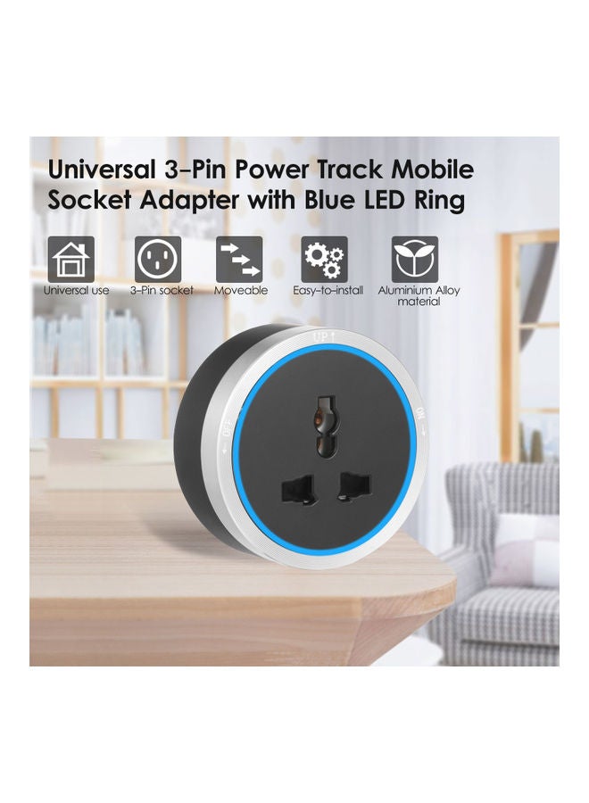 Electrical Socket Silver/Black - Image 4