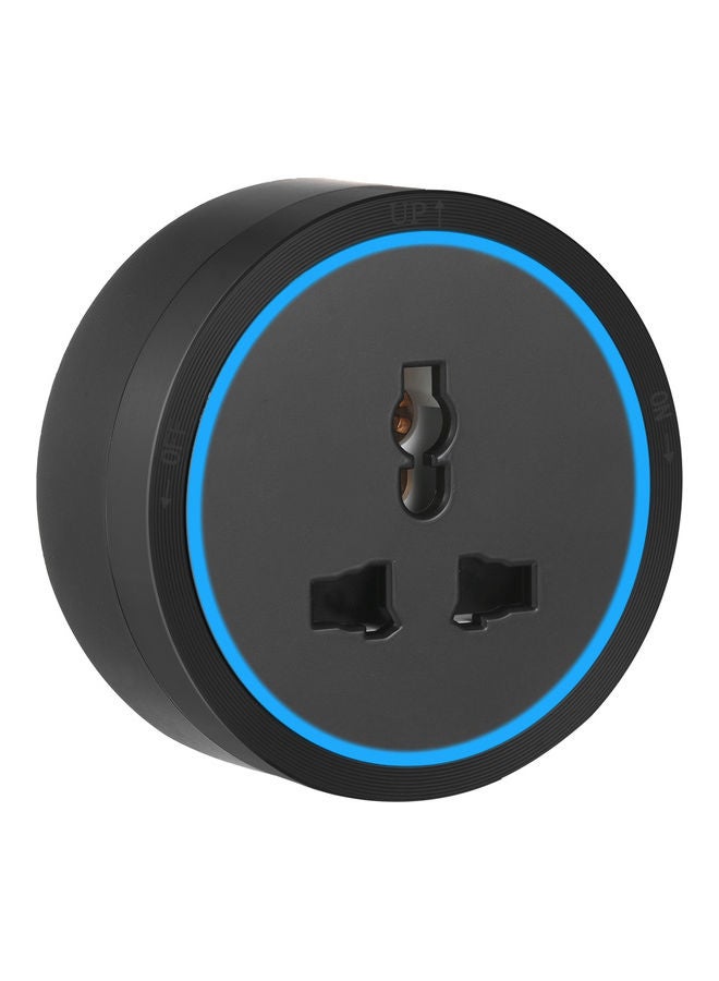 Electrical Socket Black/Blue - Image 1