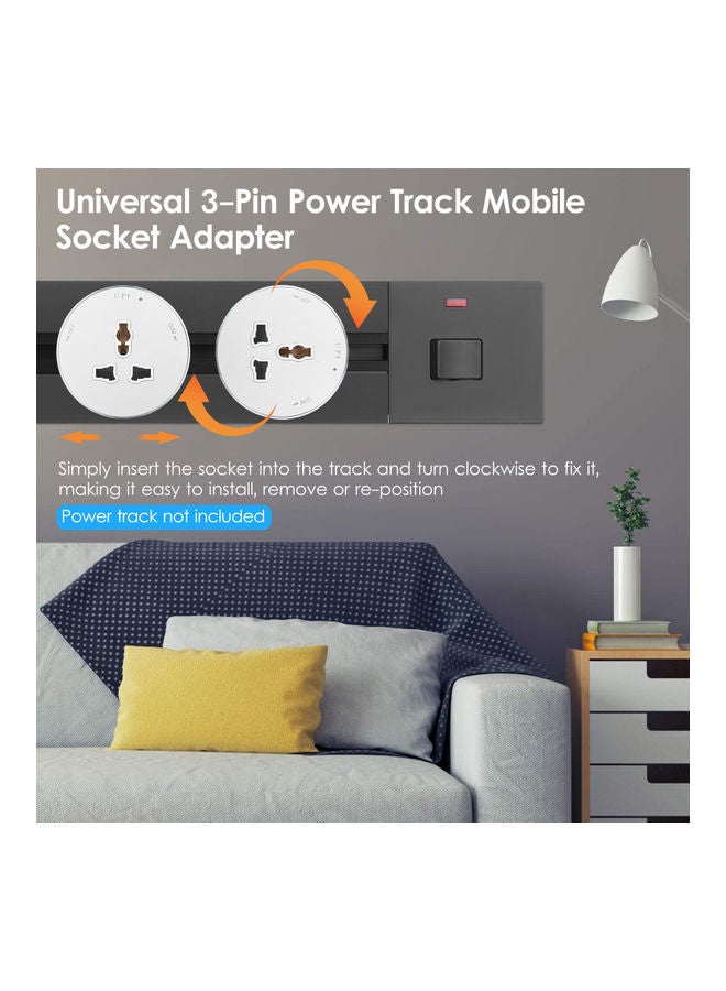 Electrical Socket Silver - Image 3