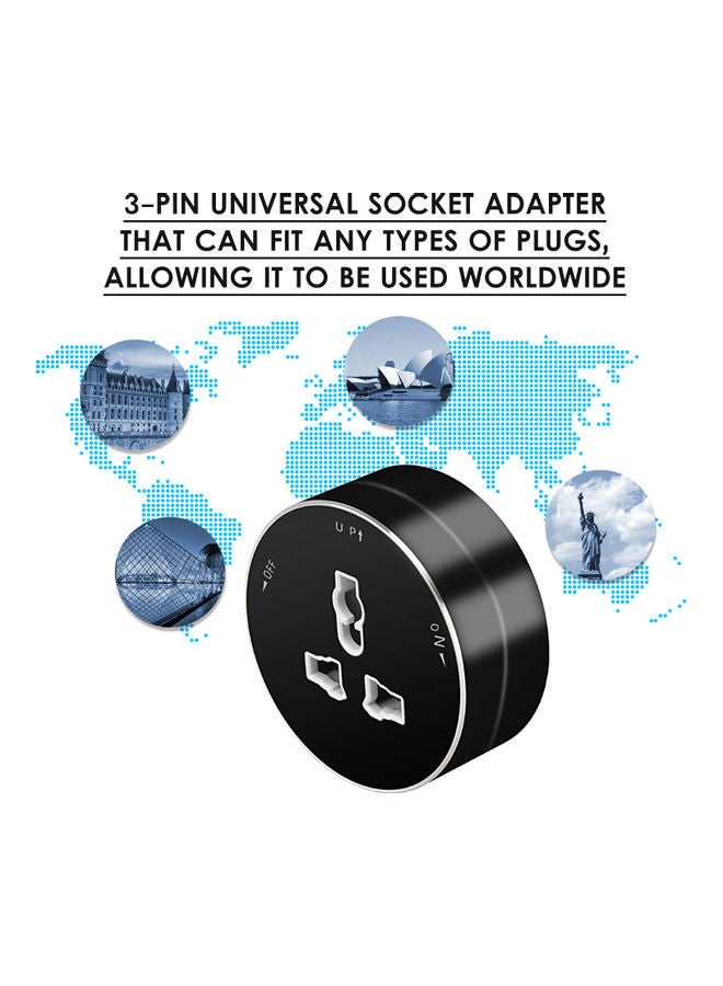 Electrical Socket Black - Image 2