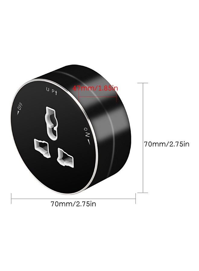 Electrical Socket Black - Image 5